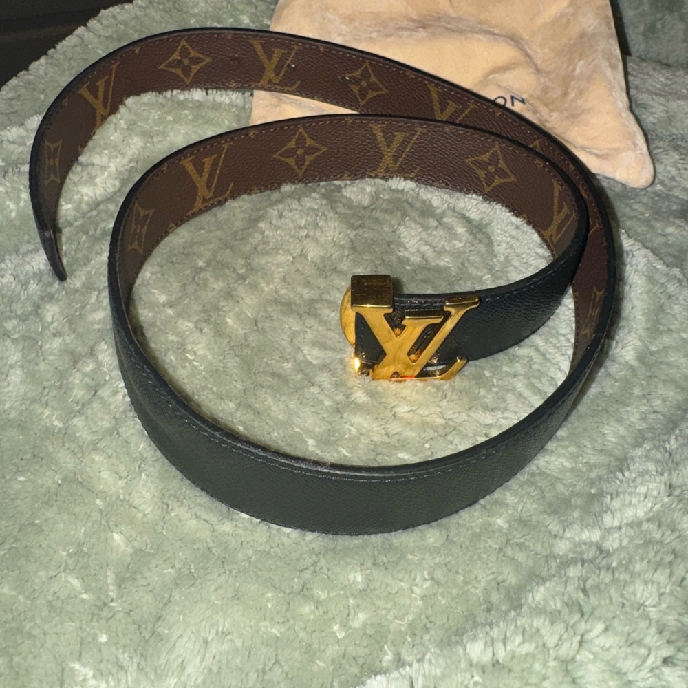 Authentic LV Initiales 30mm Reversible Belt SIZE 75CM